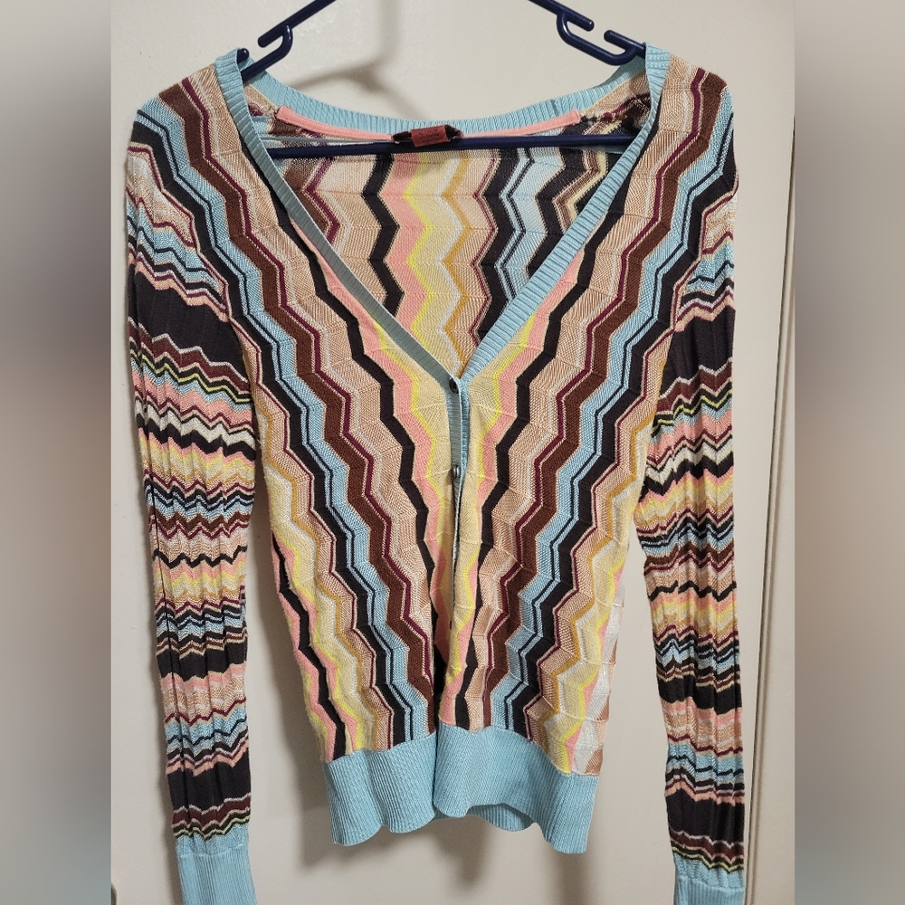Missoni for Target colorful cardigan